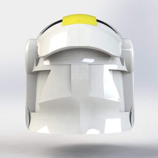 3d printed lego clone helmet